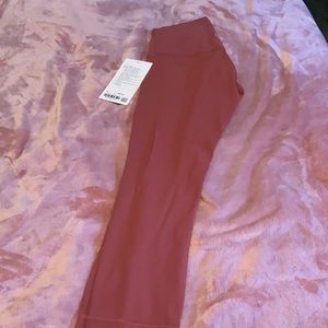 Lululemon align 21” crop. Perfect for yoga.